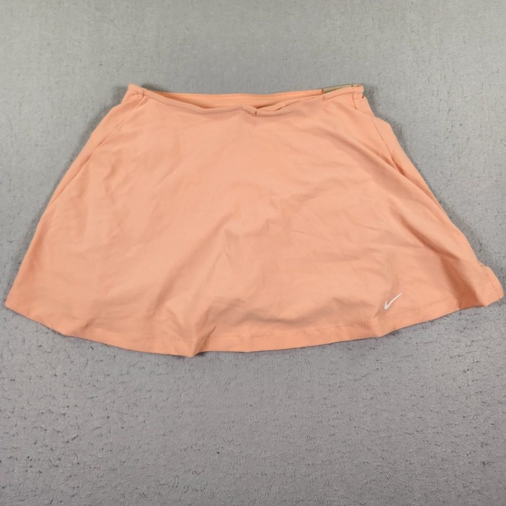 Nike Dri-Fit Golf Tennis Skort Women's Small Peach Elastic Waist NWT